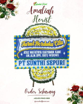 Papan Bunga Duka di Hiliduho